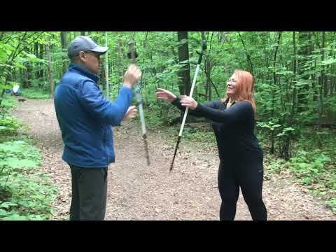 Обучение технике северной ходьбы с нуля за одно занятие смотреть онлайн