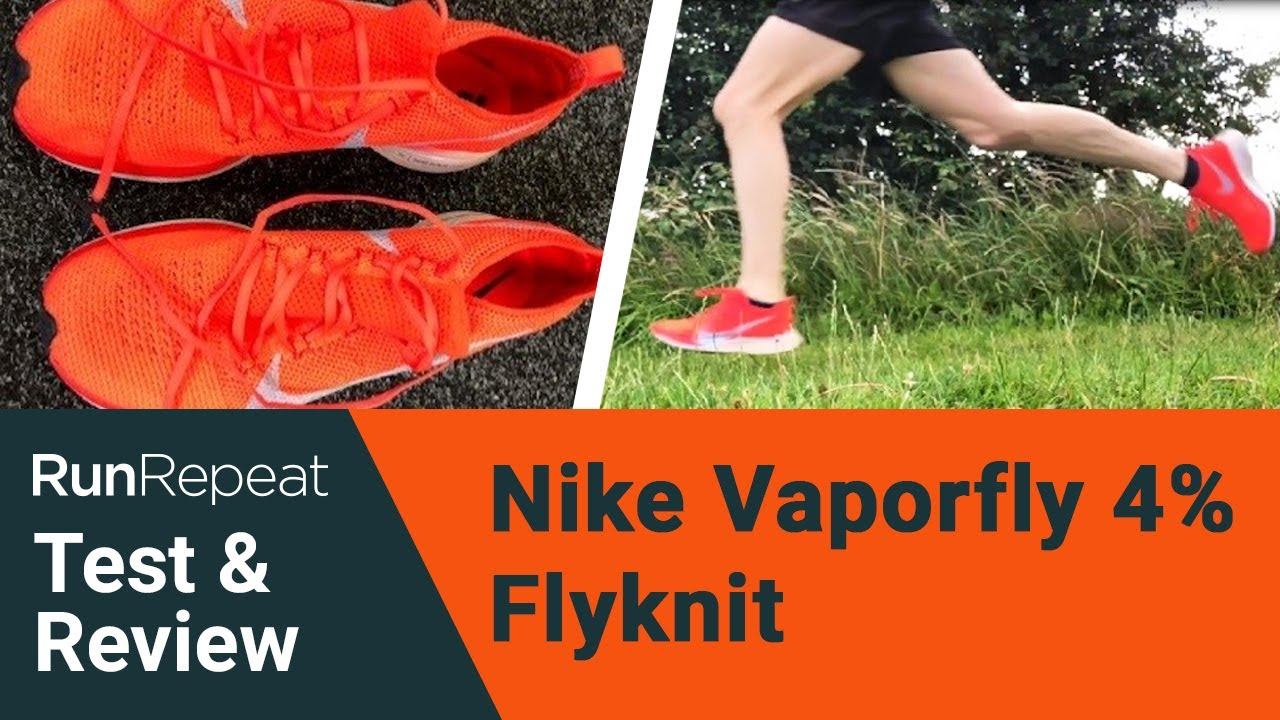Nike Zoom Vaporfly 4% Flyknit test & review - A fast and comfortable racing shoe смотреть онлайн