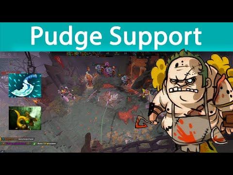 Dota 2 Support Pudge Dagger + Pipe | Дота 2 Пудж саппорт смотреть онлайн
