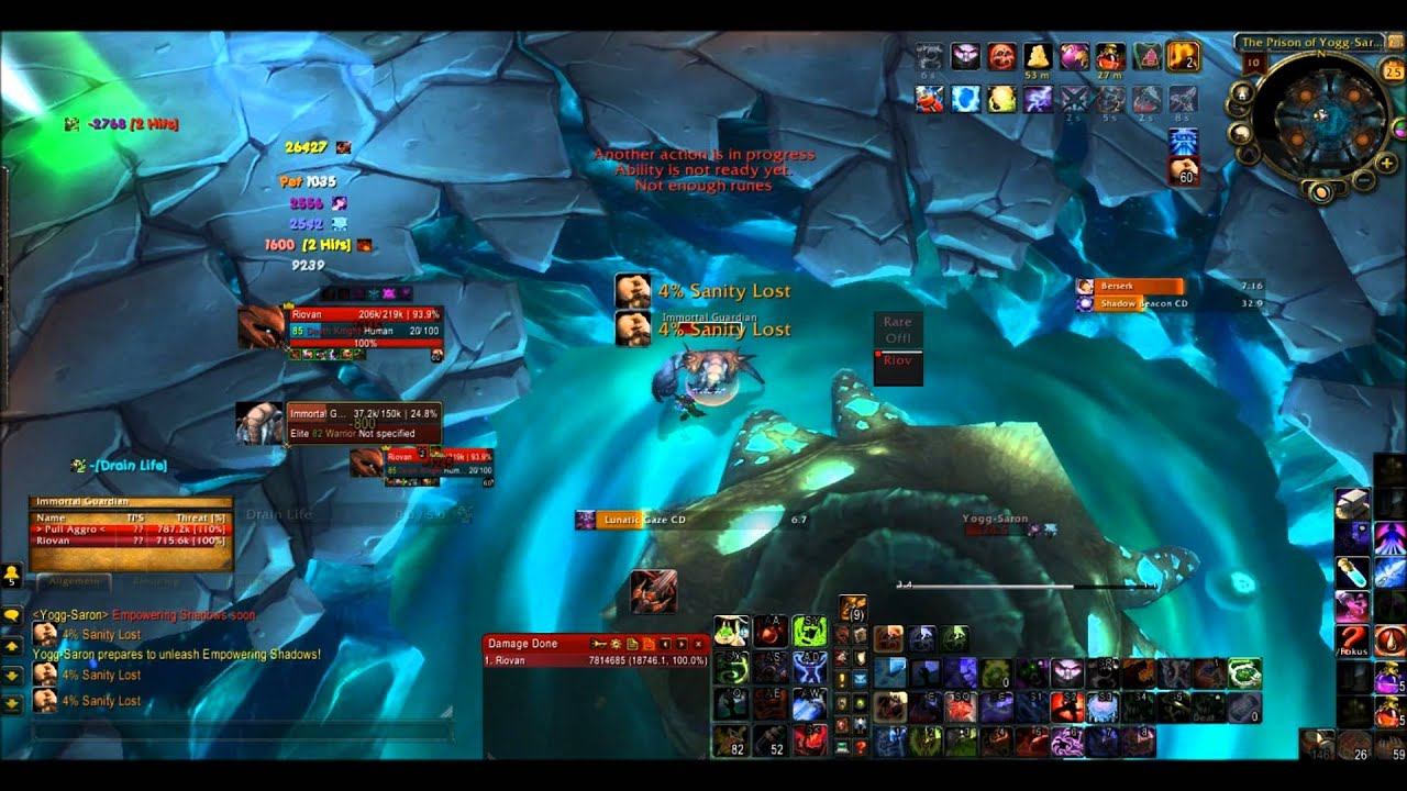 Death Knight Solo: Yogg Saron смотреть онлайн