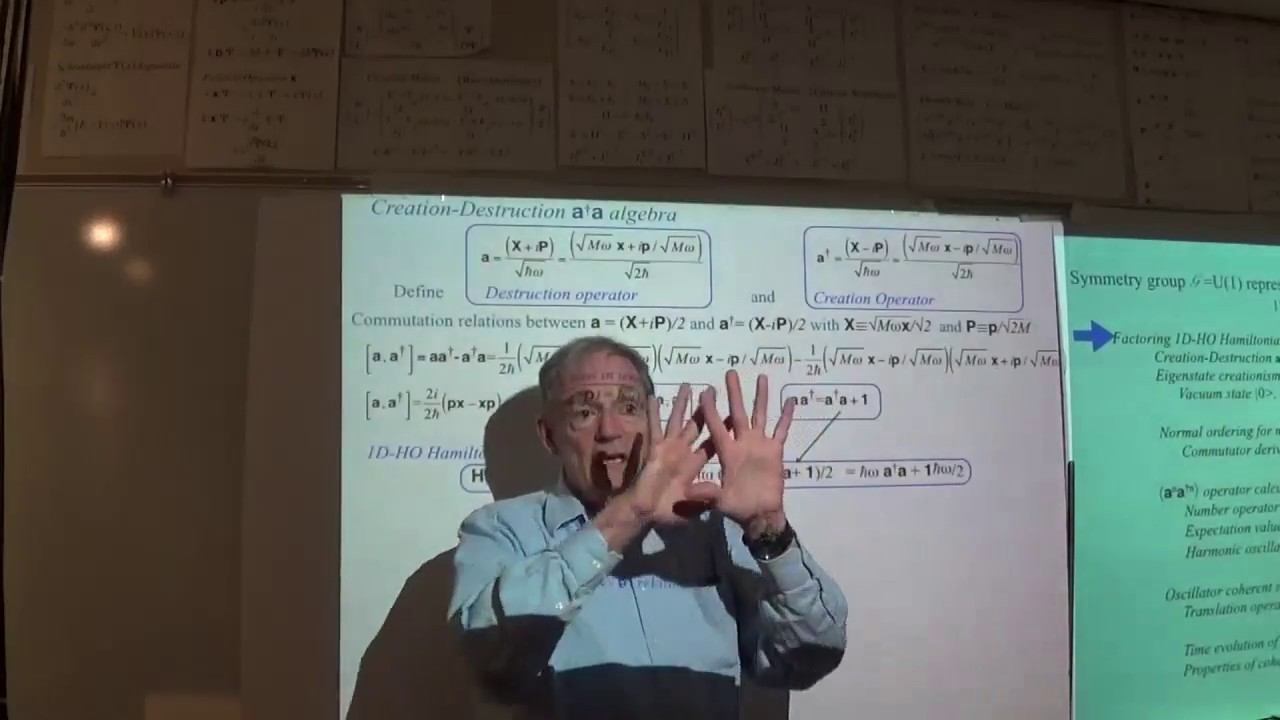 Symmetry Principles for Atomic, Molecular, Optical Physics (2018 Spring) - Lecture #7 смотреть онлайн