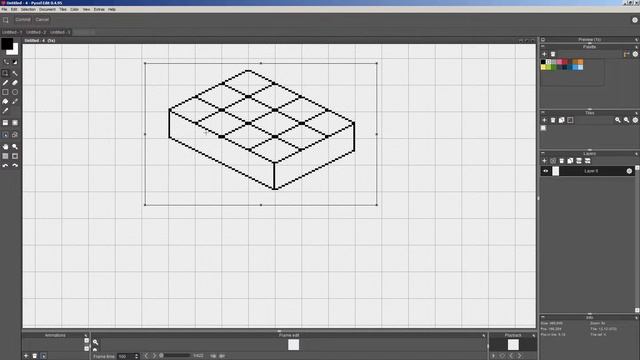 Pyxel Edit Isometric trick смотреть онлайн