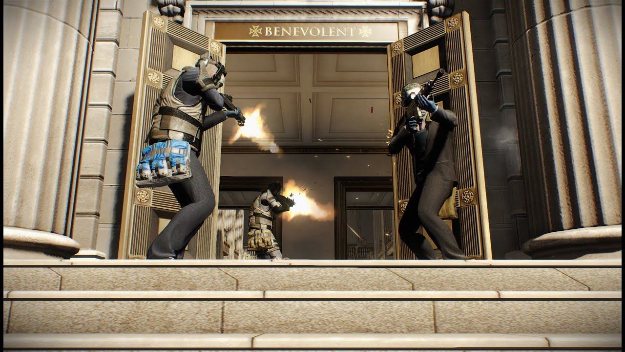 Payday 2 "Big Bank" Последние ограбление смотреть онлайн
