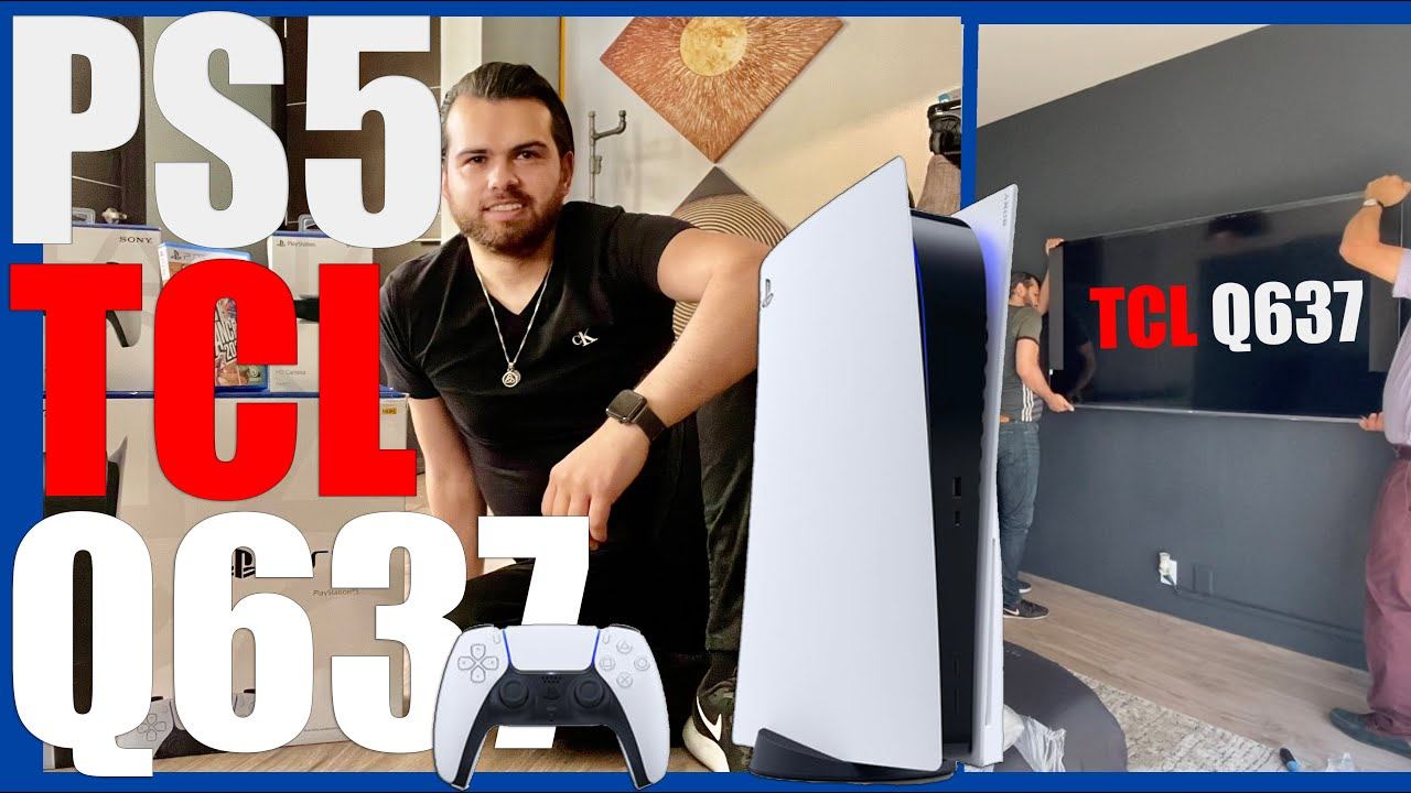 TCL Q637 con PS5 смотреть онлайн