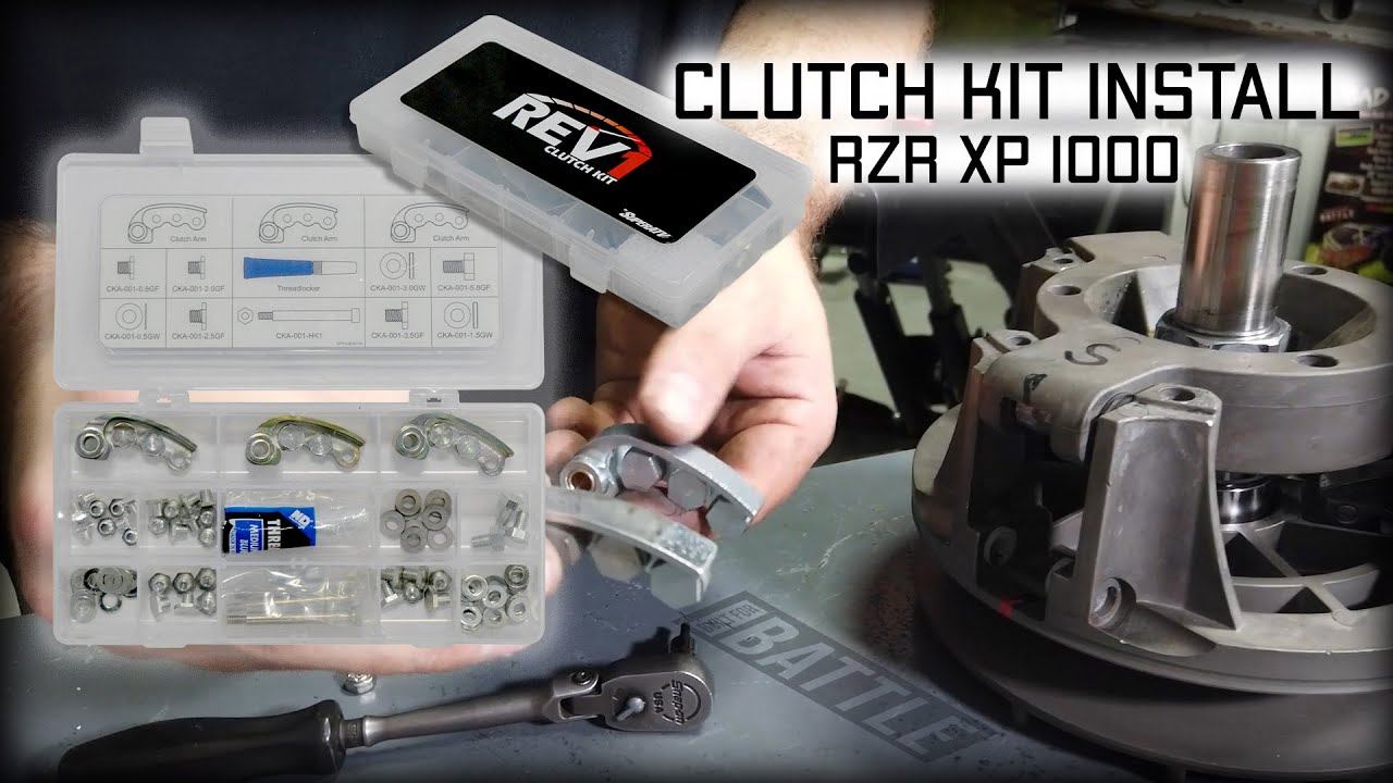 How to Install a Rev1 Clutch Kit on Polaris RZR XP 1000 - SuperATV смотреть онлайн