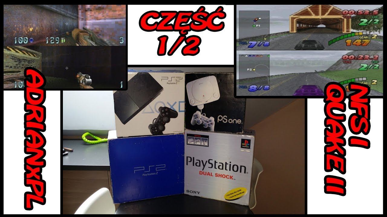 Rodzinne Granie z Córką #4 // Need For Speed ROAD TRACK // QUAKE II // Część 1/2 смотреть онлайн