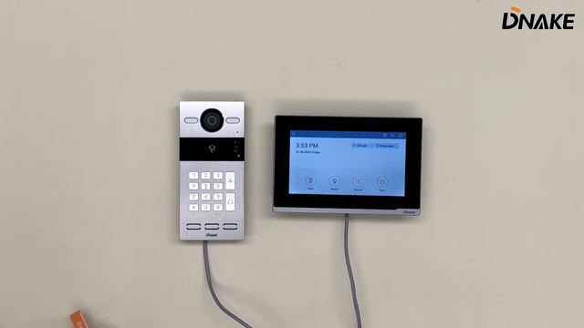 How To Configure DNAKE IP Video Intercom Kit IPK02?
