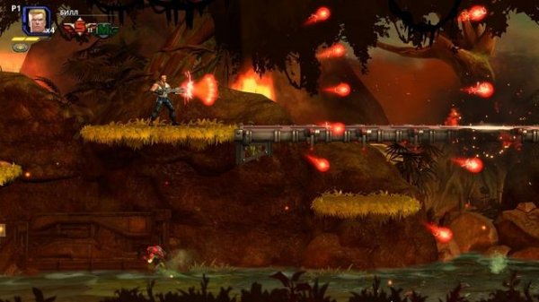 (Iwankus) Contra - Operation Galuga (Билом Райзером) (PC) 1 уровень