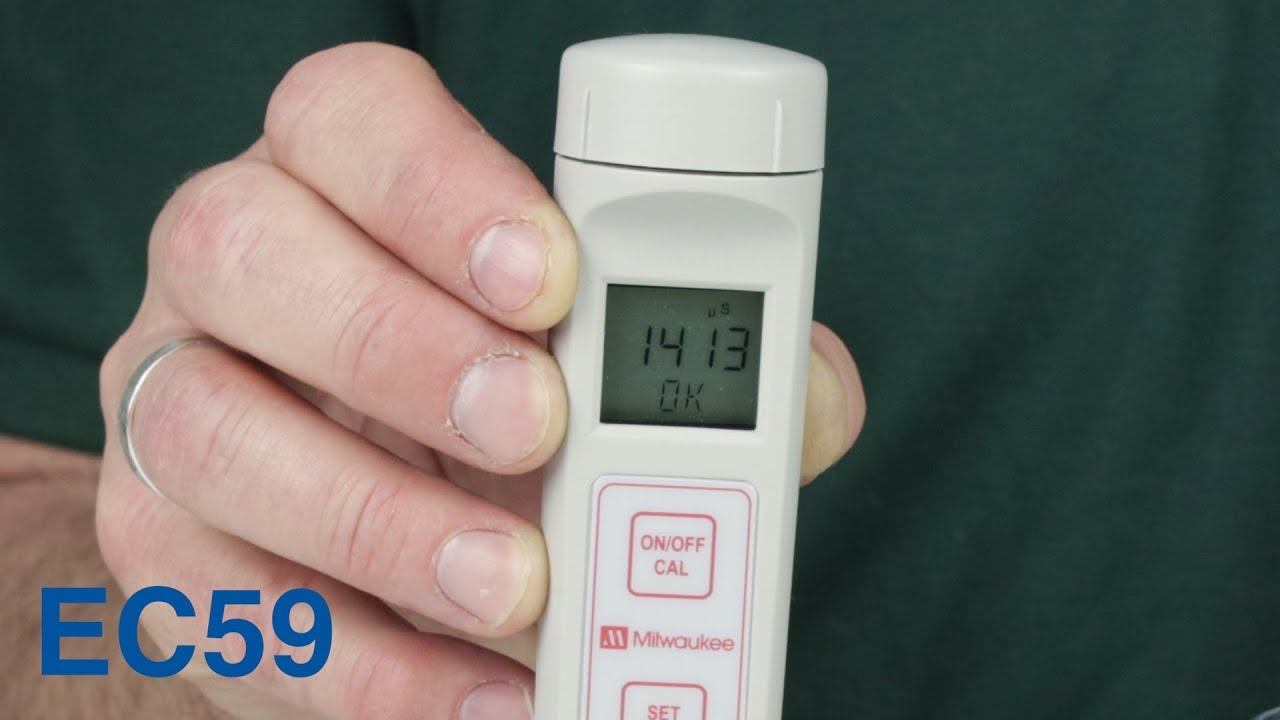EC59 Medidor de EC/TDS/Temperatura de bolsillo смотреть онлайн