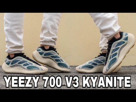Adidas Yeezy 700 V3 Kyanite Sneaker on Feet, VEVE App NFT Digital Art - TESTEFY HD & JORDAN смотреть онлайн