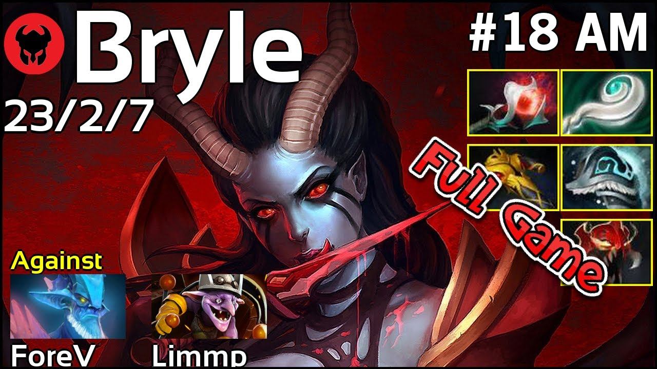 Bryle [J.Storm] plays Queen Of Pain!!! Dota 2 Full Game 7.21 смотреть онлайн
