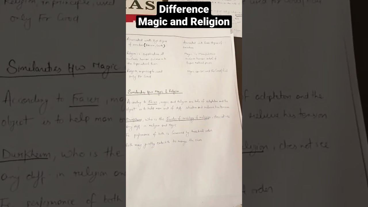 difference B/w magic and religion#anthropology #upsc#ias смотреть онлайн