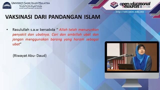 USIM OER - Fiqh Perubatan : Vaksinasi Dalam Perspektif Islam смотреть онлайн
