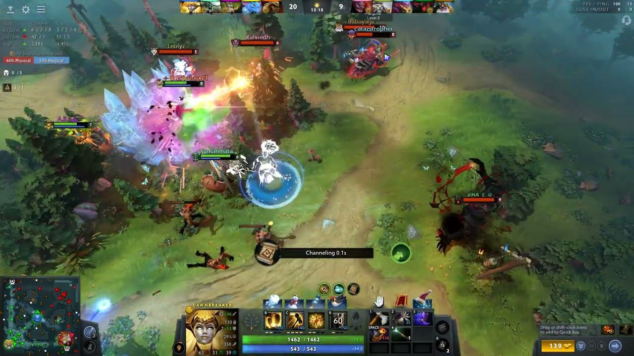 DOTA 2: DAWNBREAKER BAR-BAR MODE ON смотреть онлайн