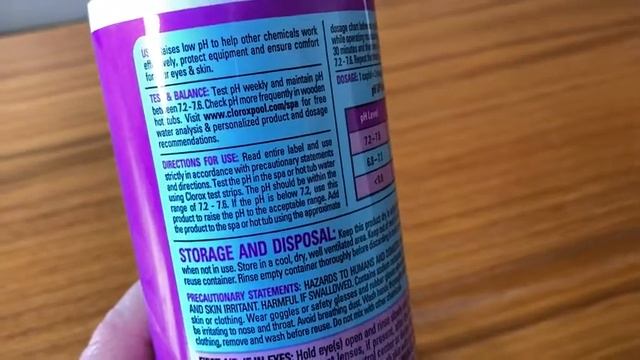 Clorox Spa pH Up смотреть онлайн