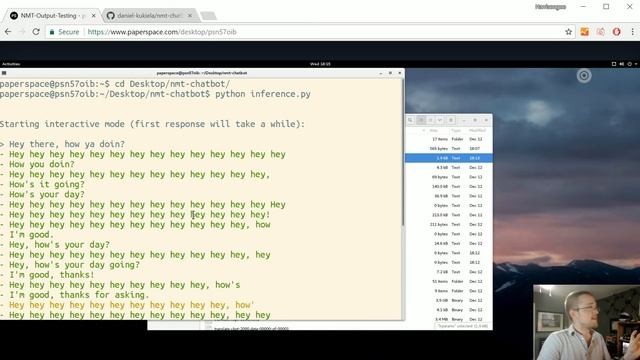 Interacting with our Chatbot - Creating a Chatbot with Deep Learning, Python, and TensorFlow p.9 смотреть онлайн
