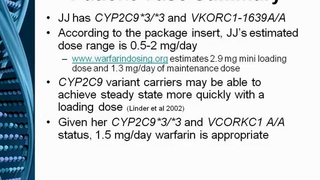 Cardiology Pharmacogenomics I: Warfarin and Statins 2010 смотреть онлайн