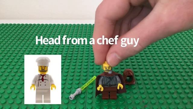 Purist custom LEGO Star wars Jedi Bob tutorial смотреть онлайн