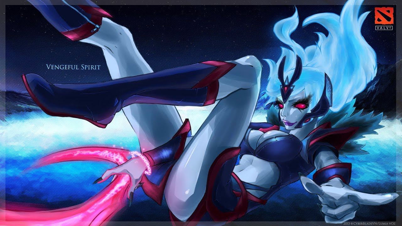 Dota 2Играл за Vengeful Spirit DOTA 2 Вынос трона смотреть онлайн