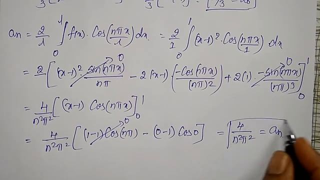 Fourier Half range cosine series of f(x)=(1-x)^2 || 18mat31 || Dr Prashant Patil смотреть онлайн