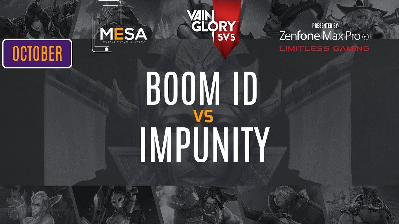MeSA Vainglory October 2018: Boom ID Vs Impunity Finals смотреть онлайн