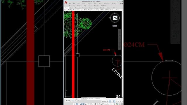 Symbol of diameter in AutoCAD #architecture #autocad #sketchuphindi смотреть онлайн