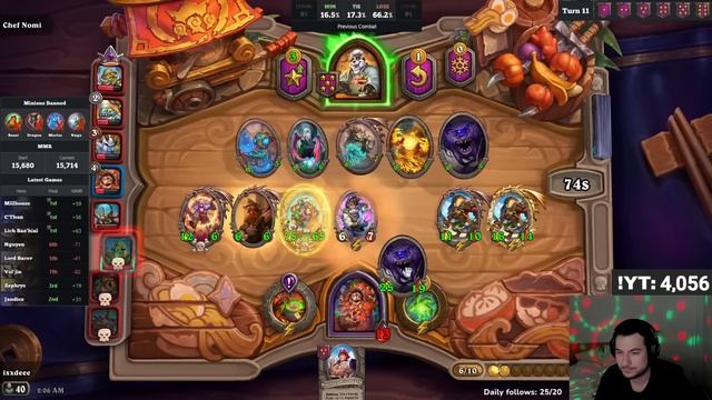 796/802 Foe Reaper!! WTF?! | Hearthstone Battlegrounds смотреть онлайн