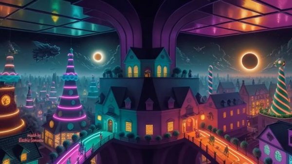 Progressive Psytrance mix April 2024 [Surrealism AI Graphic video]