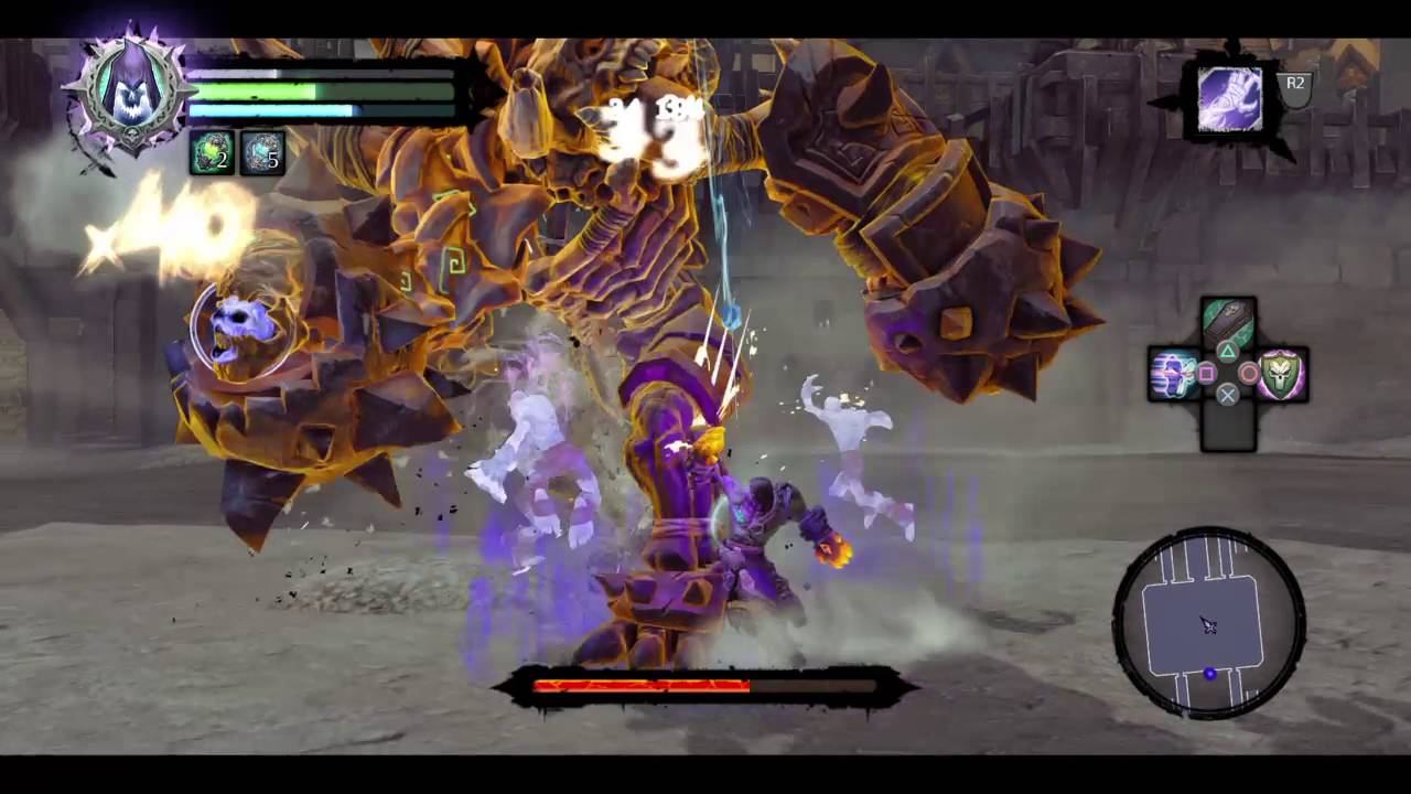 Darksiders II Deathinitive Edition Wulfsin Apocalyptic, Gilded Arena смотреть онлайн