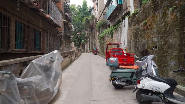 China's Urban Village Walk. Life In The Old Neighborhoods. Yunyan Village, Guiyang City