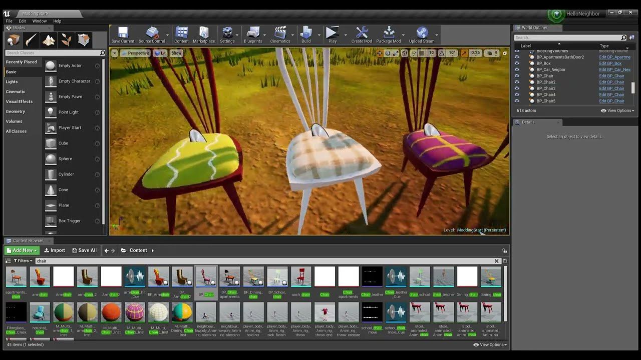 Hello Neighbor Unused And Old Chair Textures смотреть онлайн