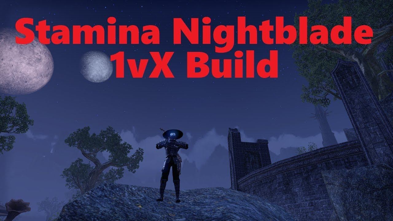 ESO PVP: Stamina Nightblade 1vX Build & Gameplay (Scalebreaker)