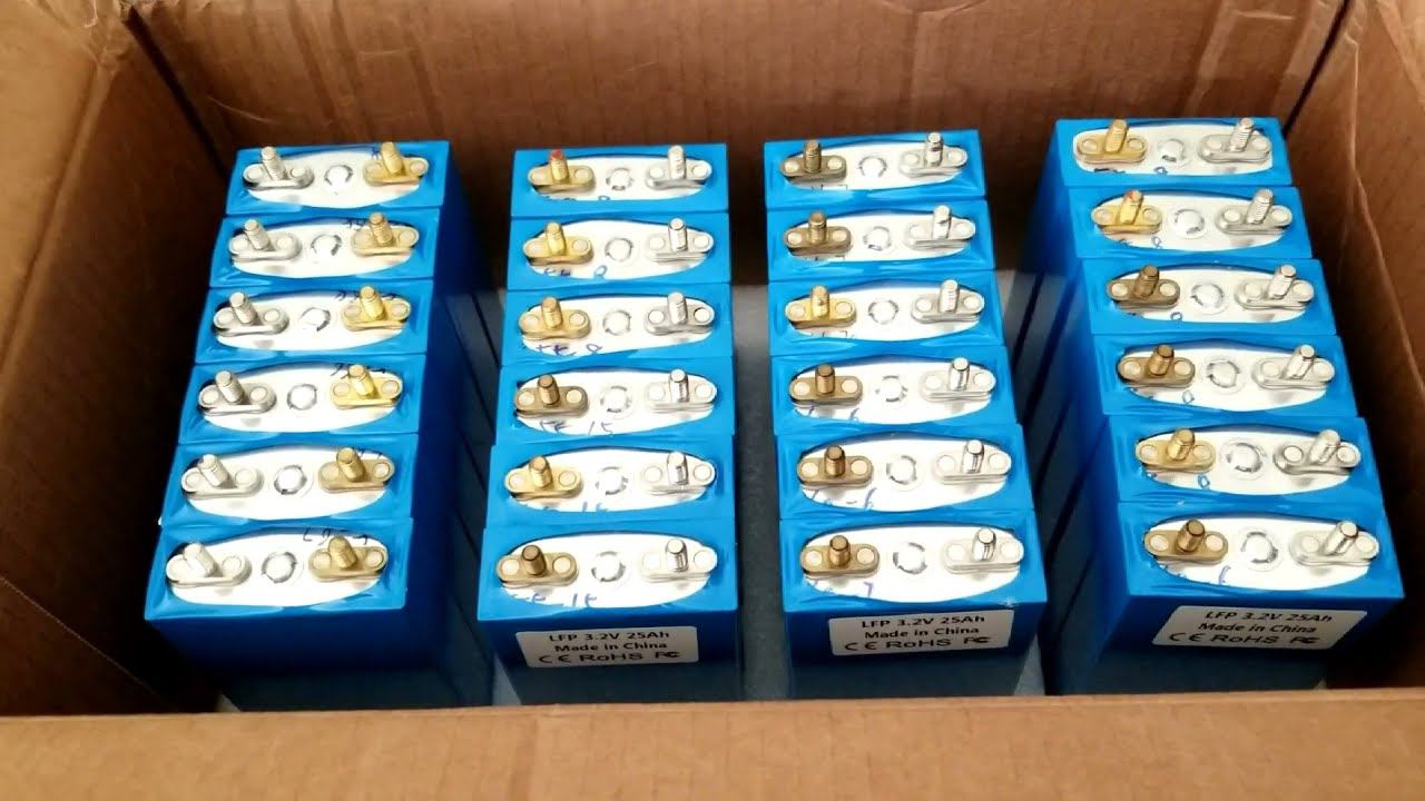 TOPBAND PRISMATIC 3.2v 25ah LiFePo4 (Part:1)