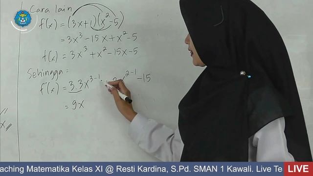 (Live Teaching) Matematika Kelas XI - Resti Kardina, S.Pd. смотреть онлайн