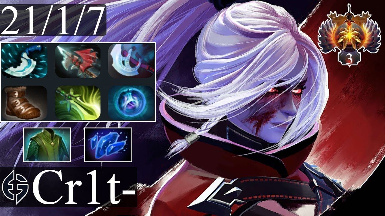 EG.Cr1t - Drow Ranger | Carry Gameplay Dota 2 Patch 7.31d смотреть онлайн