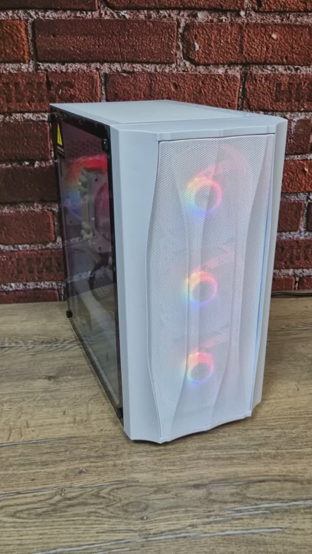 Игровой ПК Белый Intel 12400F 32Gb SSD 1Tb RTX4600Ti 8Gb смотреть онлайн