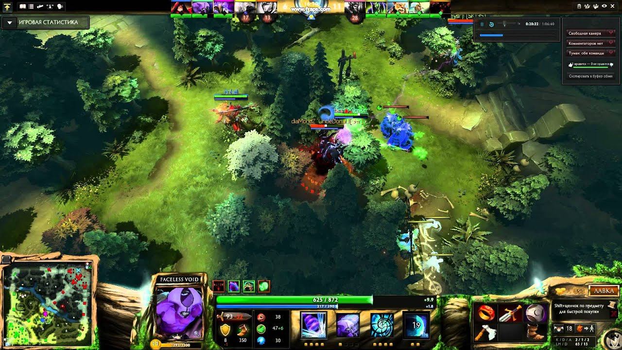 Войд сбивает 4 раза башем ульт сф-у (Dota fails) смотреть онлайн