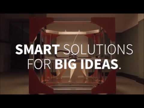 BigRep ONE: 3D Printed Bionic Propeller Industrial Design Metal Cast Pattern смотреть онлайн