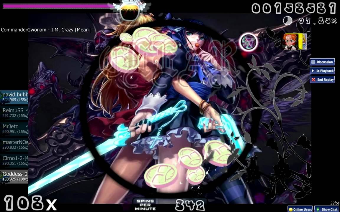 osu! I.M. Mean (CommanderGwonam) I.M.Crazy [Perfect ] смотреть онлайн