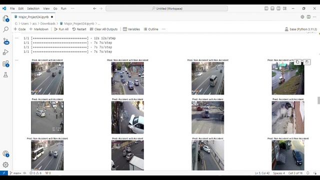 major project 2(automatic accident detection ) смотреть онлайн