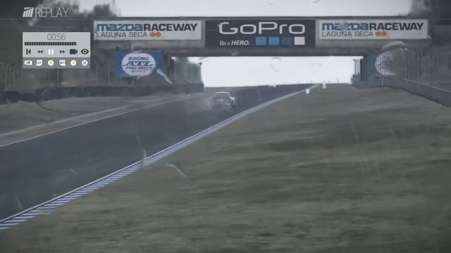 Project CARS Nascar Rain Laguna Seca смотреть онлайн