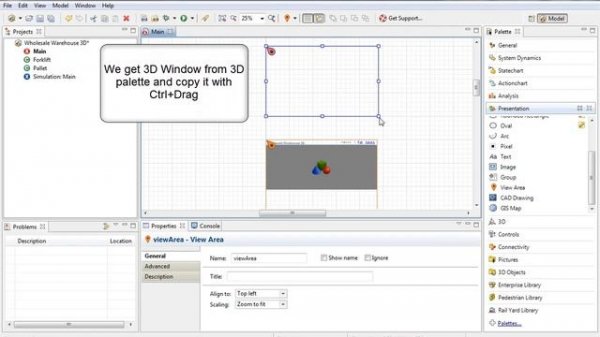 Simulation Software Tool - AnyLogic - 3D Capabilities