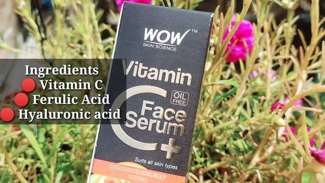 WOW Vitamin C plus face serum review смотреть онлайн