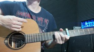 Гречка - люби меня люби. Бой и аккорды для новичков