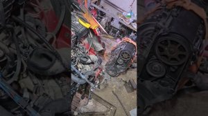 Замена двигателя Гольф5 1.6 BSE, на 2.0 AZJ.