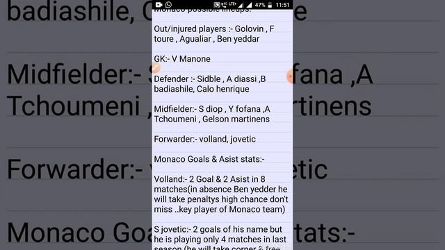 Mon vs PSG Dream 11 SL & GL team || Full info in video Don't miss|| смотреть онлайн
