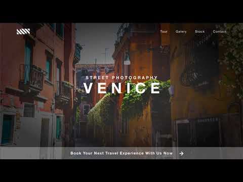 Web UI Design - Parallax Animation XD смотреть онлайн