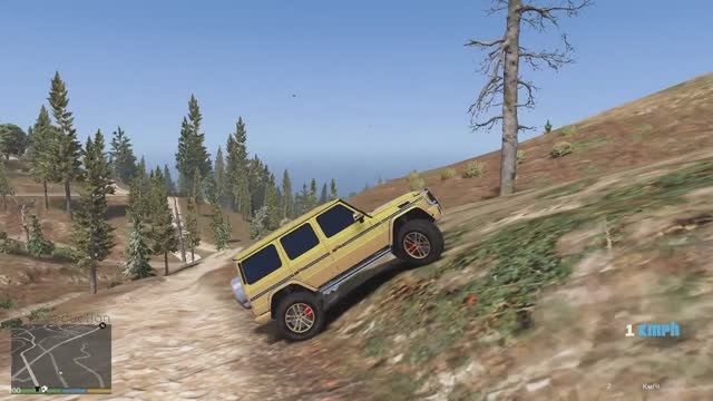 Mercedes-Benz Brabus G65 Bigfoot такого гелика нет ни у кого в GTA 5,