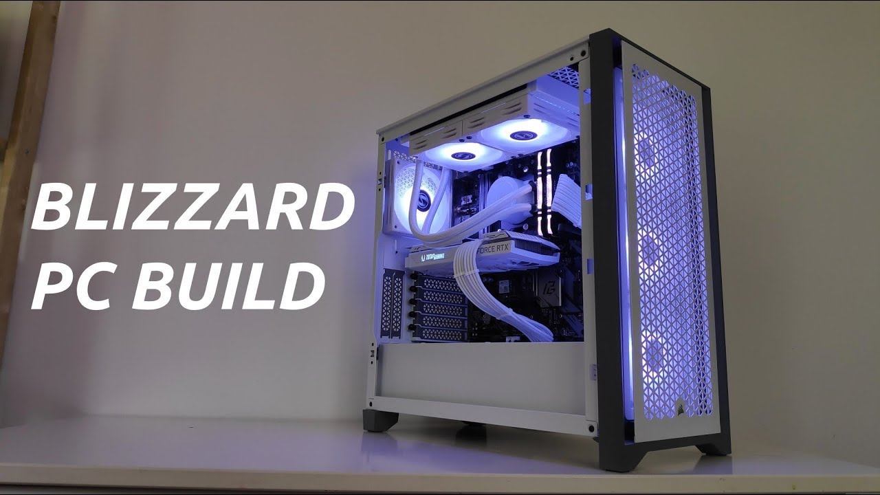 BLIZZARD | Pure White Gaming PC Build Featuring the RTX 3070 and Ryzen 5 5600X смотреть онлайн