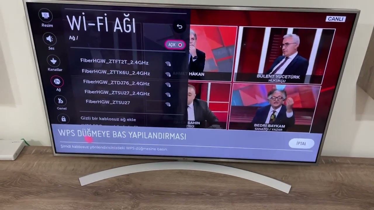 LG TV İLE Wİ-Fİ MODEM BAĞLANTI KOPMASI (İnternet)